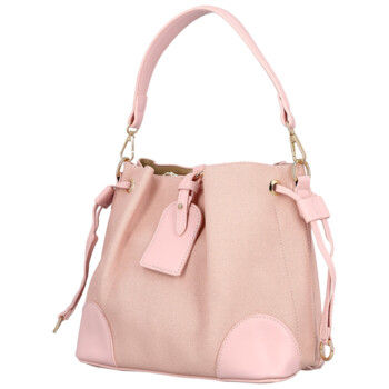 Dámska kabelka na rameno svetlo ružová - Firenze Lamisia