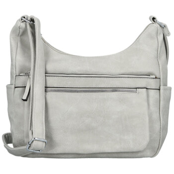 Dámska crossbody kabelka svetlo šedá - Firenze Olefis