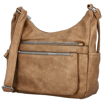 Dámska crossbody kabelka khaki - Firenze Olefis