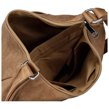 Dámska crossbody kabelka khaki - Firenze Olefis