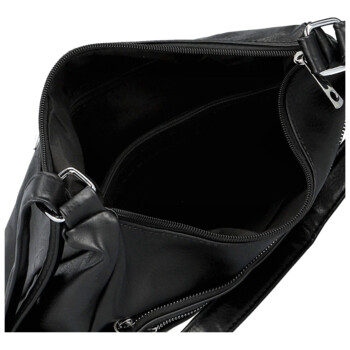 Dámska crossbody kabelka čierna - Firenze Olefis