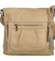 Dámska crossbody kabelka béžová - Firenze Angelis