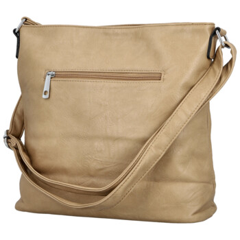 Dámska crossbody kabelka béžová - Firenze Angelis