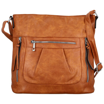 Dámska crossbody kabelka hnedá - Firenze Angelis