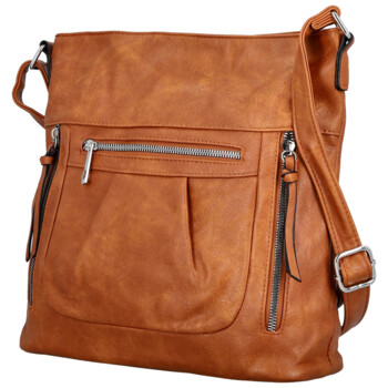 Dámska crossbody kabelka hnedá - Firenze Angelis