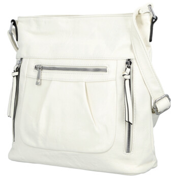 Dámska crossbody kabelka biela - Firenze Angelis
