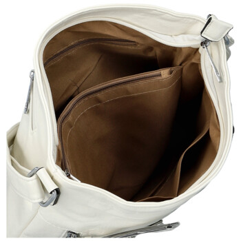 Dámska crossbody kabelka biela - Firenze Angelis