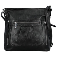 Dámska crossbody kabelka čierna - Firenze Angelis