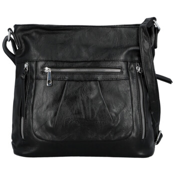 Dámska crossbody kabelka čierna - Firenze Angelis