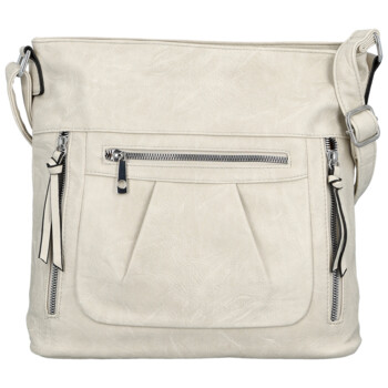 Dámska crossbody kabelka krémová - Firenze Angelis