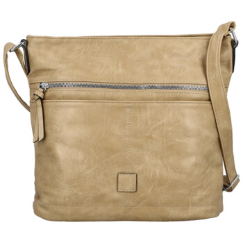 Dámska crossbody kabelka béžová - Firenze Trixana new