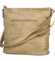Dámska crossbody kabelka béžová - Firenze Trixana new