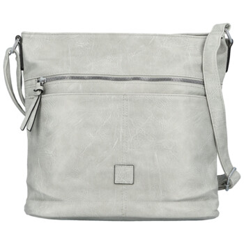 Dámska crossbody kabelka svetlo šedá - Firenze Trixana new