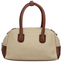 Dámska kabelka do ruky béžová/hnedá - Firenze Leesha