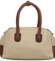 Dámska kabelka do ruky béžová/hnedá - Firenze Leesha