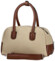Dámska kabelka do ruky béžová/hnedá - Firenze Leesha