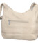 Dámska crossbody kabelka krémová - Firenze Ricco