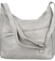 Dámska crossbody kabelka svetlo šedá - Firenze Ricco
