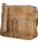 Dámska crossbody kabelka khaki - Firenze Bessy