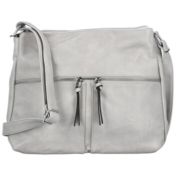 Dámska crossbody kabelka svetlo šedá - Firenze Bessy