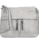Dámska crossbody kabelka svetlo šedá - Firenze Bessy