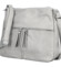 Dámska crossbody kabelka svetlo šedá - Firenze Bessy