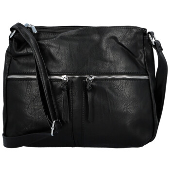 Dámska crossbody kabelka čierna - Firenze Bessy