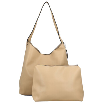 Dámska kabelka na rameno béžová - Firenze Ronda