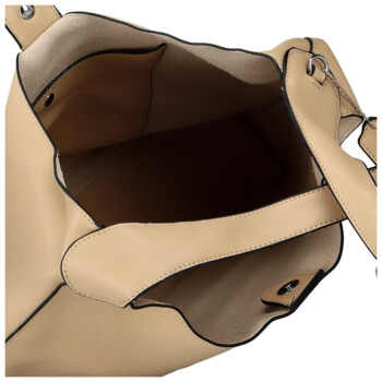 Dámska kabelka na rameno béžová - Firenze Ronda