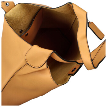 Dámska kabelka na rameno žltá - Firenze Ronda