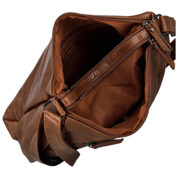 Dámska crossbody kabelka koňaková - Enrico Benetti Jules