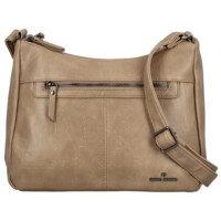Dámska crossbody kabelka taupe - Enrico Benetti Jules
