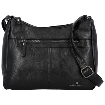 Dámska crossbody kabelka čierna - Enrico Benetti Jules