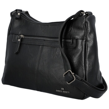 Dámska crossbody kabelka čierna - Enrico Benetti Jules