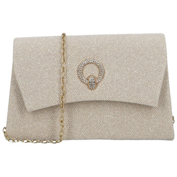 Dámska listová kabelka zlatá - Michelle Moon Kaylyn