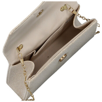 Dámska listová kabelka zlatá - Michelle Moon Kaylyn