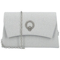 Dámska listová kabelka strieborná - Michelle Moon Kaylyn