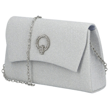 Dámska listová kabelka strieborná - Michelle Moon Kaylyn