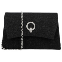 Dámska listová kabelka čierna - Michelle Moon Kaylyn