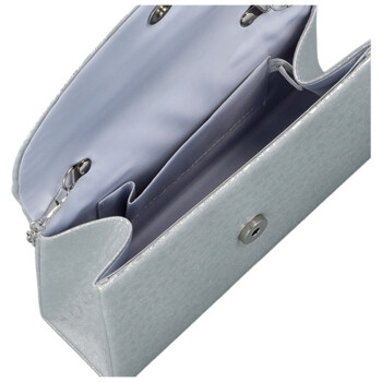 Dámska listová kabelka strieborná - Michelle Moon Kirke