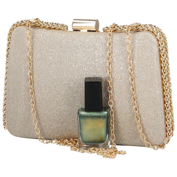 Dámska listová kabelka zlatá - Michelle Moon Patrice