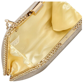 Dámska listová kabelka zlatá - Michelle Moon Patrice
