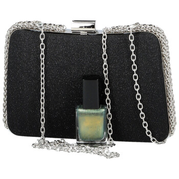 Dámska listová kabelka čierna - Michelle Moon Patrice