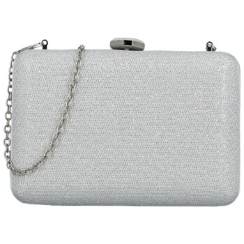 Dámska listová kabelka strieborná - Michelle Moon Oriona