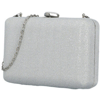Dámska listová kabelka strieborná - Michelle Moon Oriona