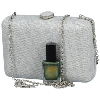 Dámska listová kabelka strieborná - Michelle Moon Oriona