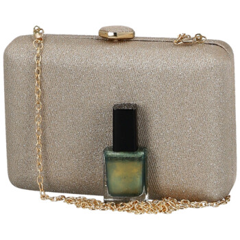 Dámska listová kabelka zlatá - Michelle Moon Oriona