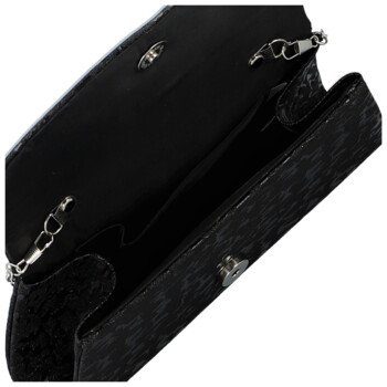 Dámska listová kabelka čierna - Michelle Moon Lenta
