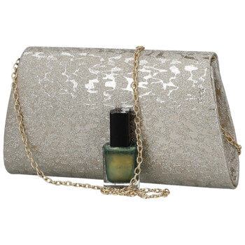 Dámska listová kabelka zlatá - Michelle Moon Lenta