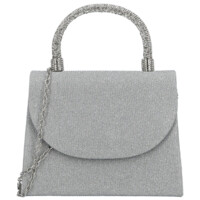 Dámska listová kabelka strieborná - Michelle Moon Aleksa